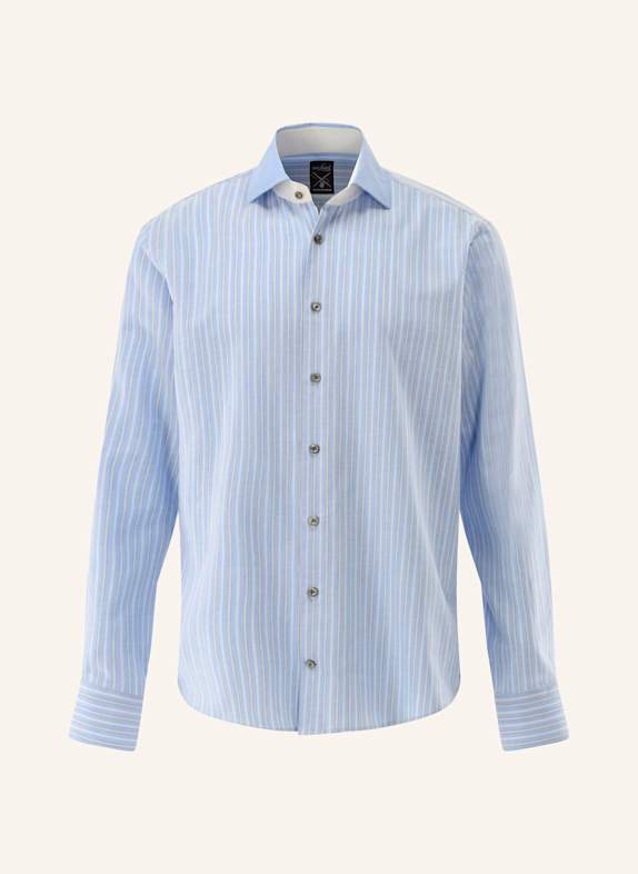 van Laack Hemd Slim Fit HELLBLAU
