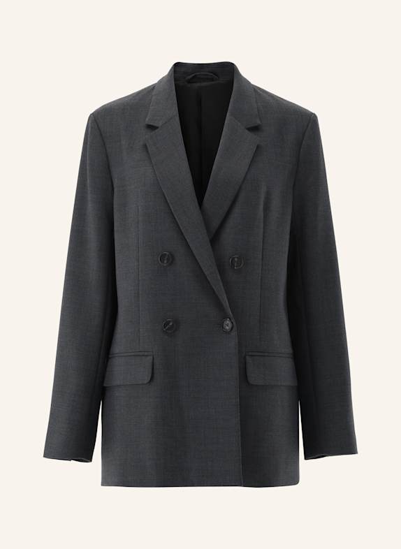 van Laack Mantel Modern Fit DUNKELGRAU