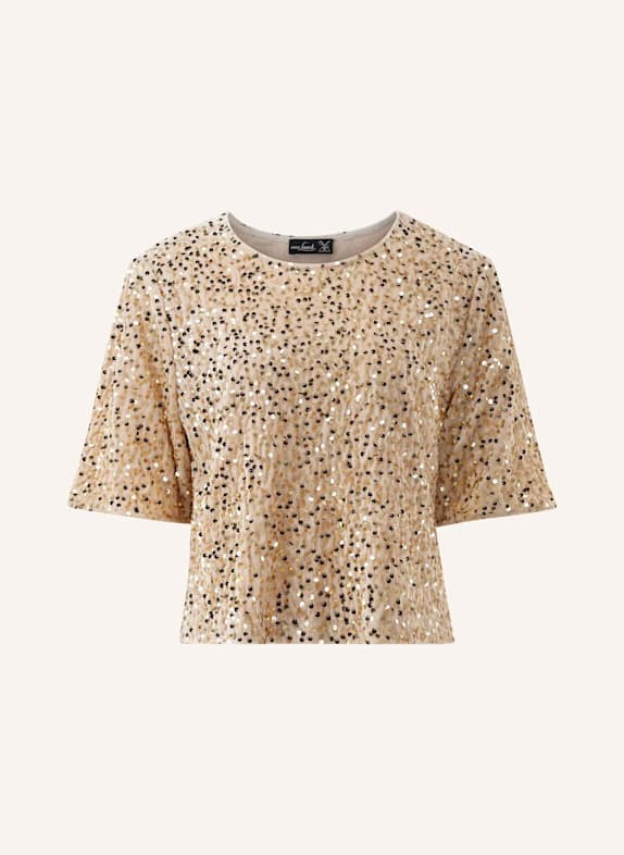 van Laack Bluse Modern Fit BEIGE/ BRAUN