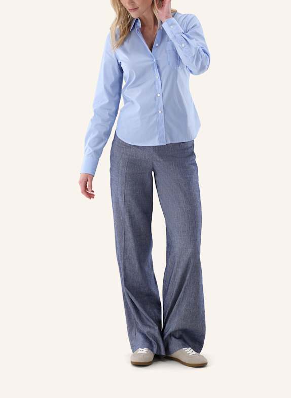 van Laack Bluse Modern Fit HELLBLAU