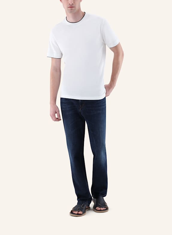 van Laack Regular-Fit T-shirt WHITE