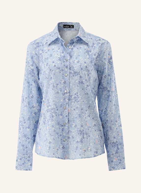 van Laack Bluse Modern Fit BLAU