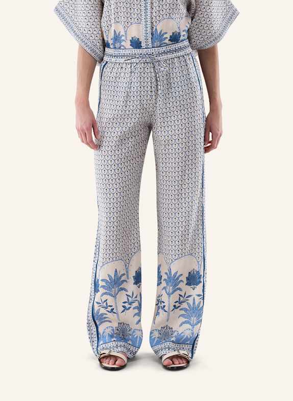 van Laack Broek met moderne pasvorm BEIGE/ BRUIN