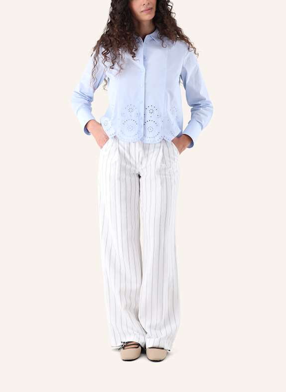 van Laack Bluse Modern Fit BLAU