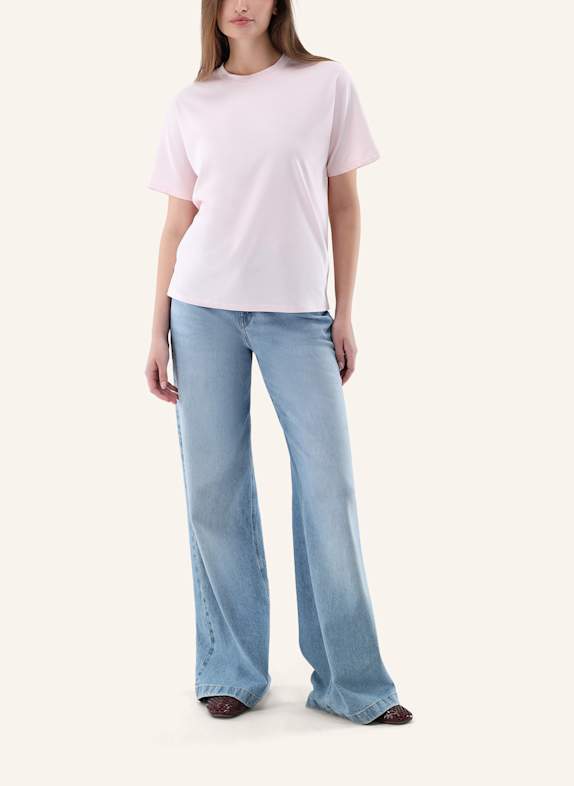 van Laack T-shirt met moderne pasvorm ROOD