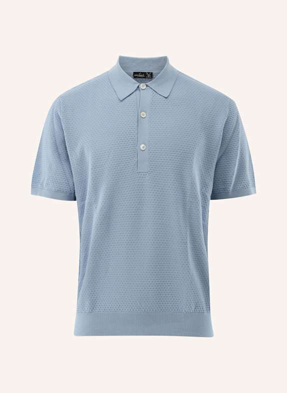 van Laack Poloshirt HELLBLAU