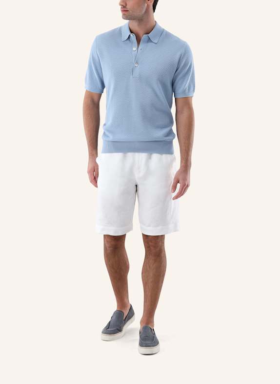 van Laack poloshirt LICHTBLAUW
