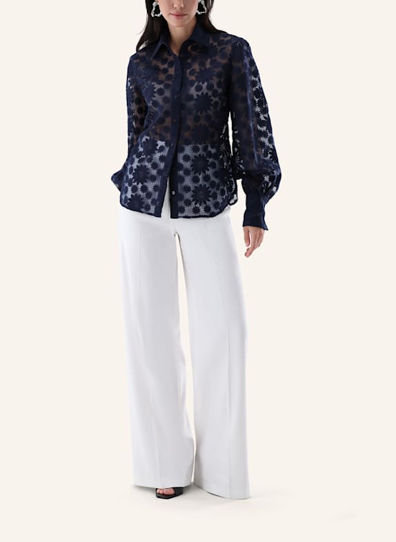 van Laack Bluse Modern Fit BLAU