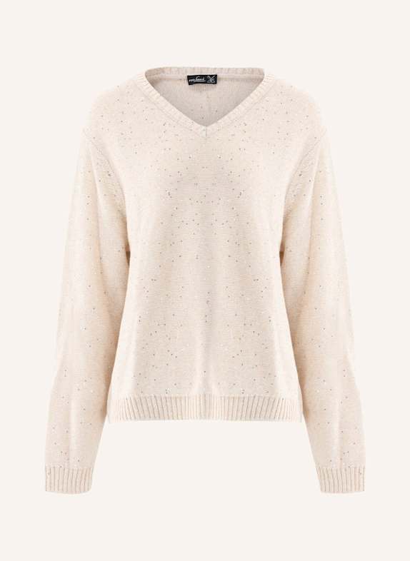 van Laack Pullover BEIGE/ BRAUN