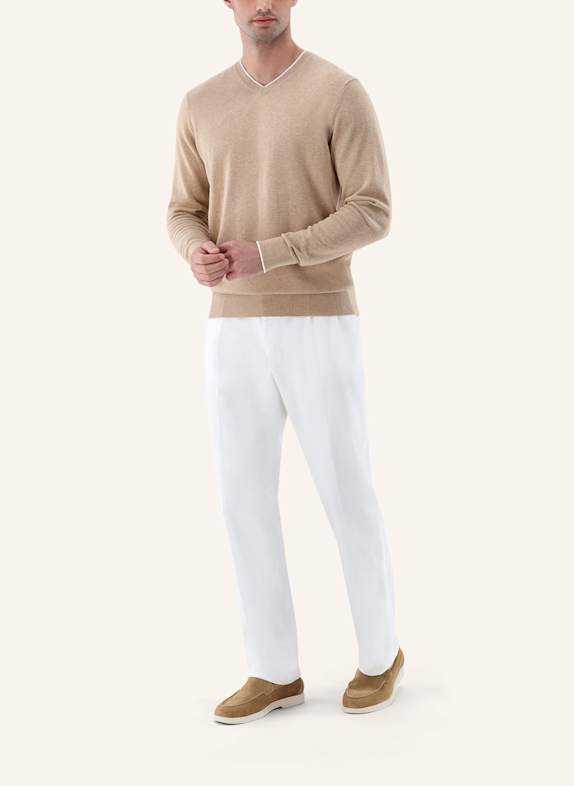 van Laack Trui BEIGE/ BRUIN