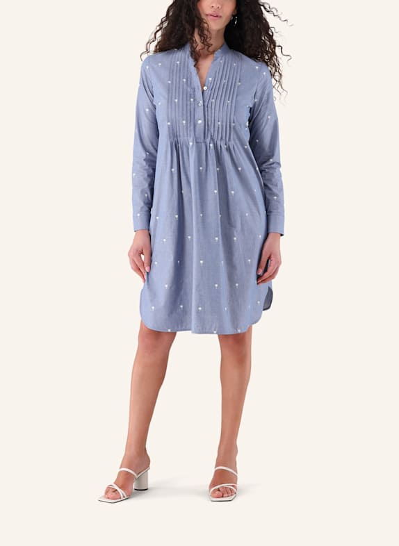 van Laack Kleid Modern Fit DUNKELBLAU