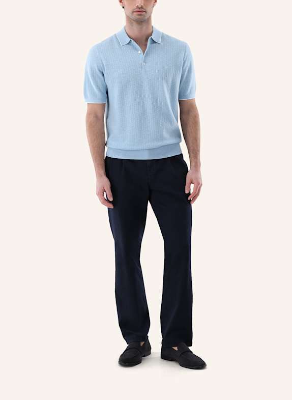van Laack poloshirt BLAUW