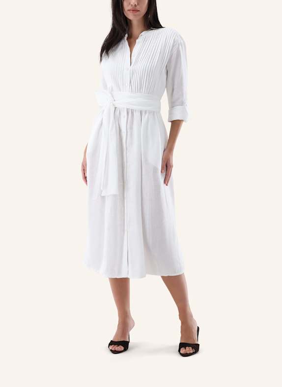 van Laack Kleid Modern Fit WEISS