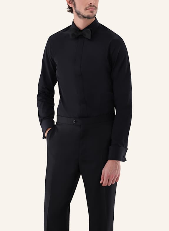 van Laack Overhemd Tailor Fit ZWART