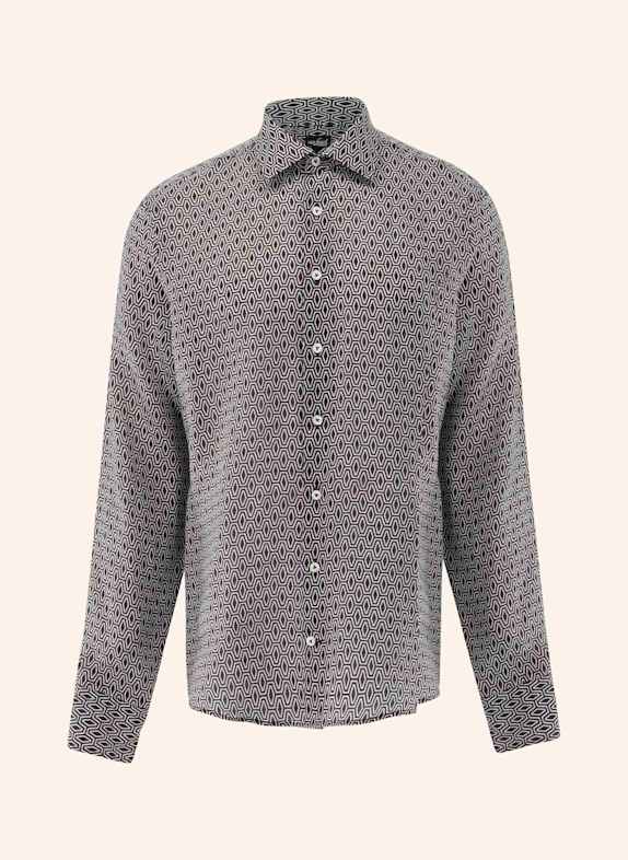 van Laack Hemd Slim Fit BEIGE/ BRAUN