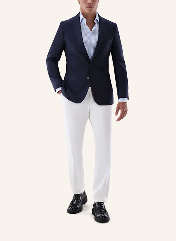 van Laack Slim fit colbert DONKERBLAUW