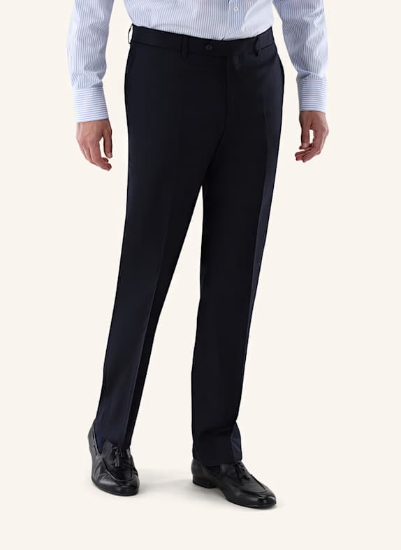 van Laack Broek Tailor Fit DONKERBLAUW