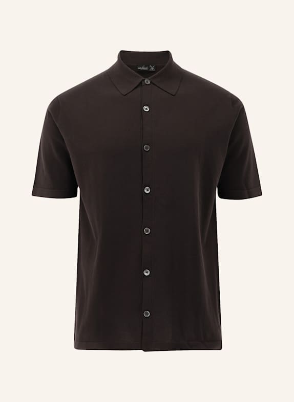 van Laack Poloshirt BEIGE/ BRAUN
