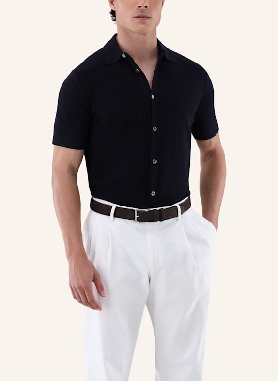 van Laack Poloshirt BLAUW