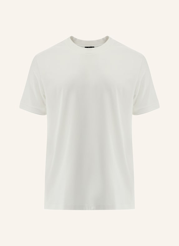 van Laack T-shirt met moderne pasvorm WIT