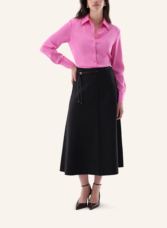 van Laack Blouse met moderne pasvorm LICHTPAARS