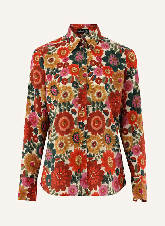 van Laack Bluse Modern Fit ROT