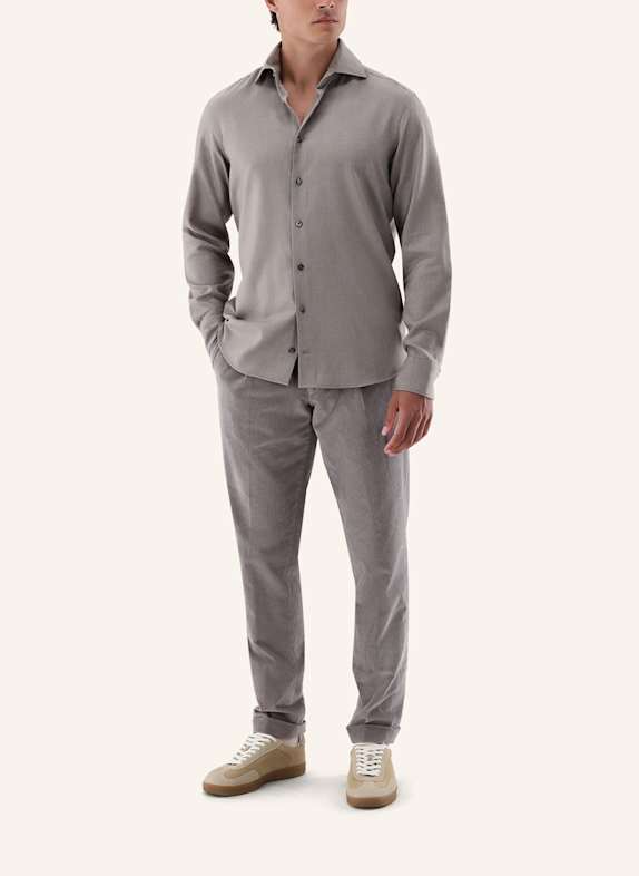 van Laack Overhemd Tailor Fit BEIGE / BRUIN