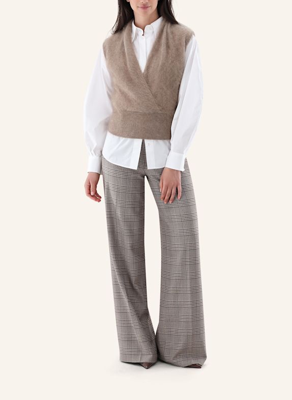 van Laack Stricktop BEIGE / BRAUN