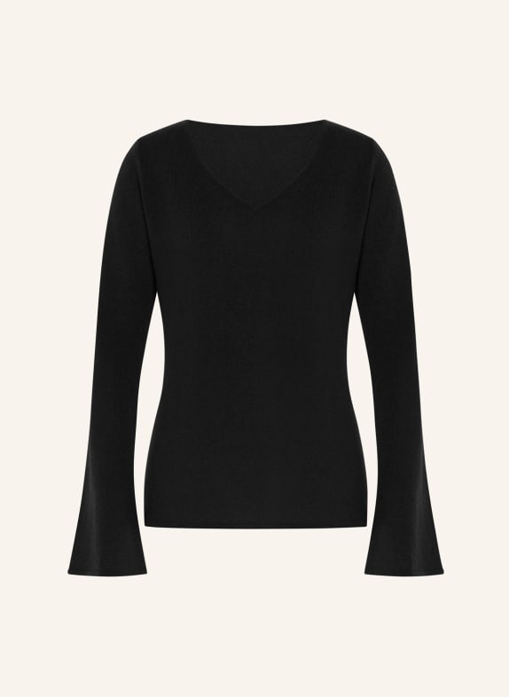 Wolford Pullover CASHMERE A SHAPE SCHWARZ