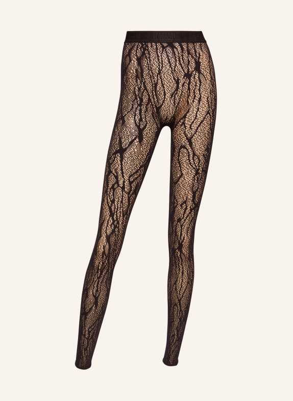 Wolford Legging SNAKE LACE TIGHTS SCHWARZ