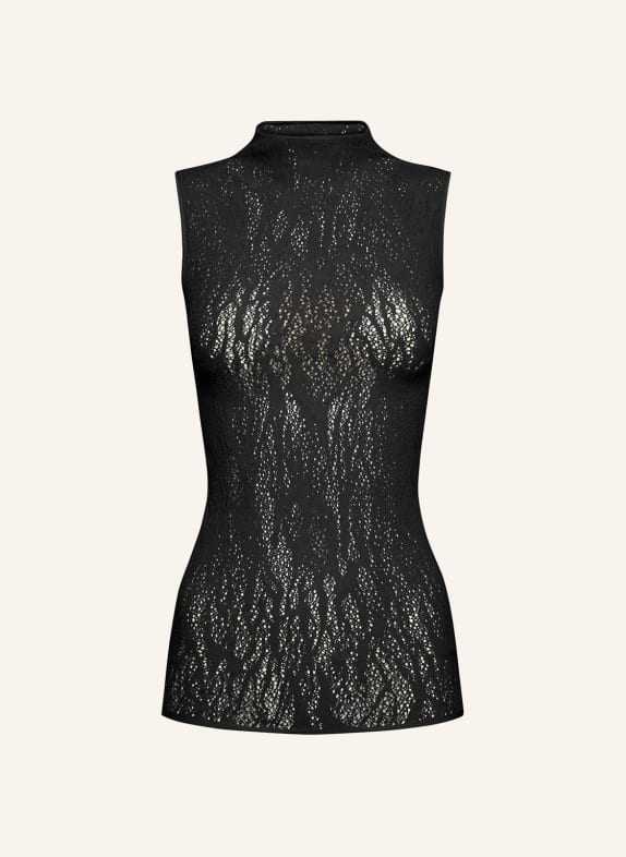 Wolford Top SNAKE LACE SCHWARZ
