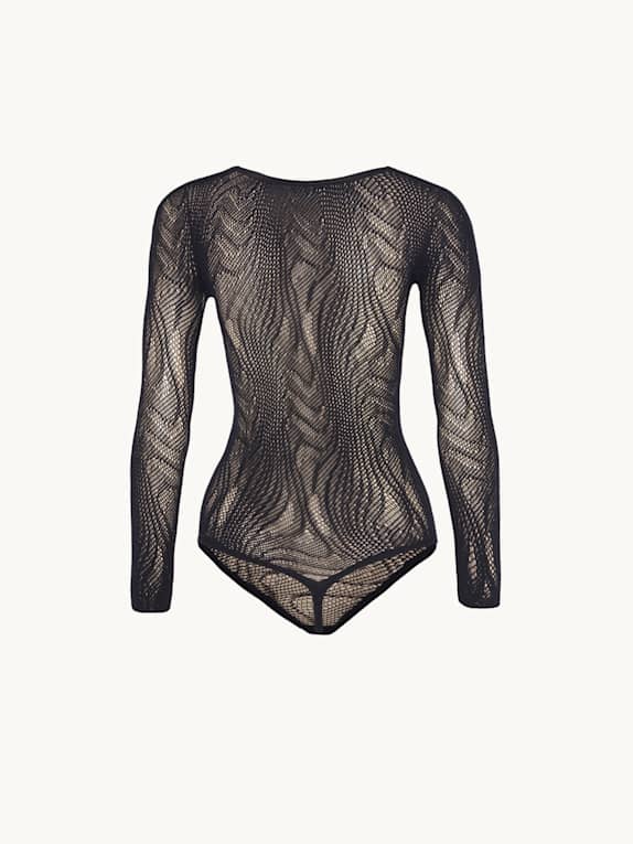 Wolford Body SNAKE NET STRING BODY SCHWARZ