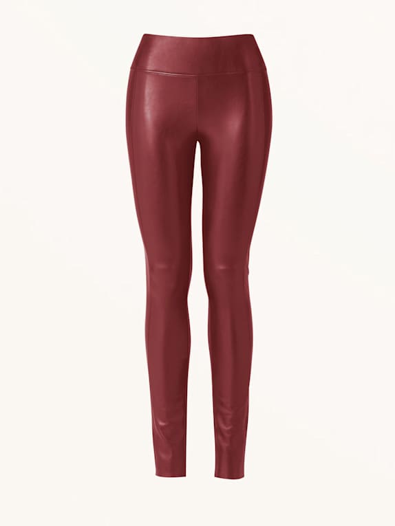 Wolford Leggings EDIE mit Shaping-Effekt DUNKELROT