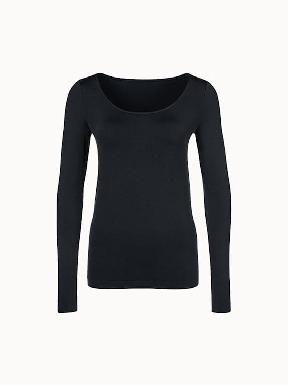 Wolford Pullover LUXE PULLOVER SCHWARZ