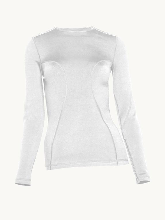 Wolford Wolford Top Long Sleeves Thermal Top Long Sleeves WEISS