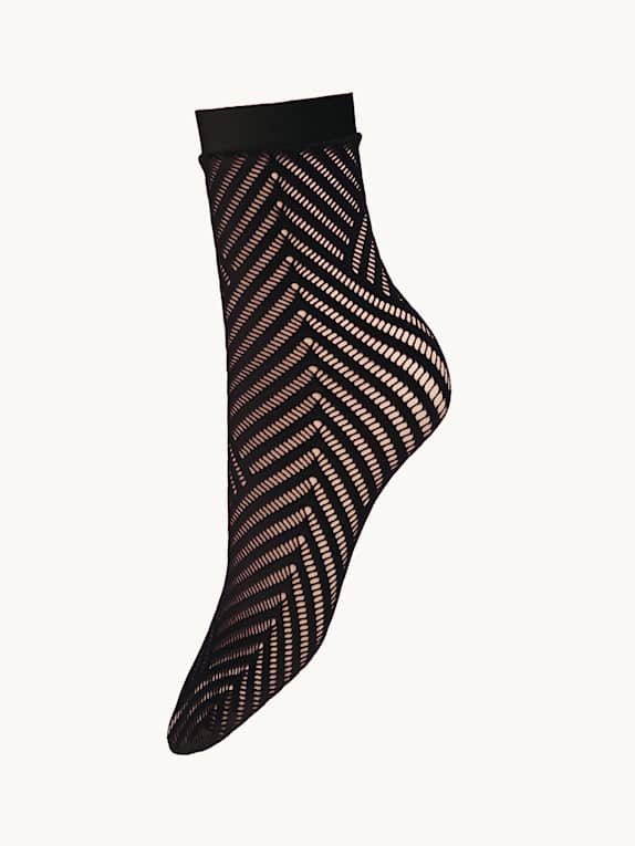 Wolford Socken NET SOCKS SCHWARZ
