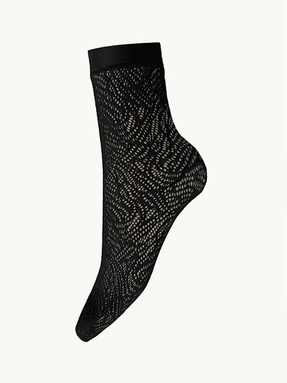 Wolford Socken MACRO SOCKS SCHWARZ