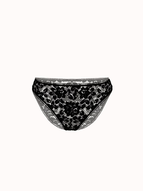 Wolford Lingerie Tanga BOLD LACE BRIEF SCHWARZ