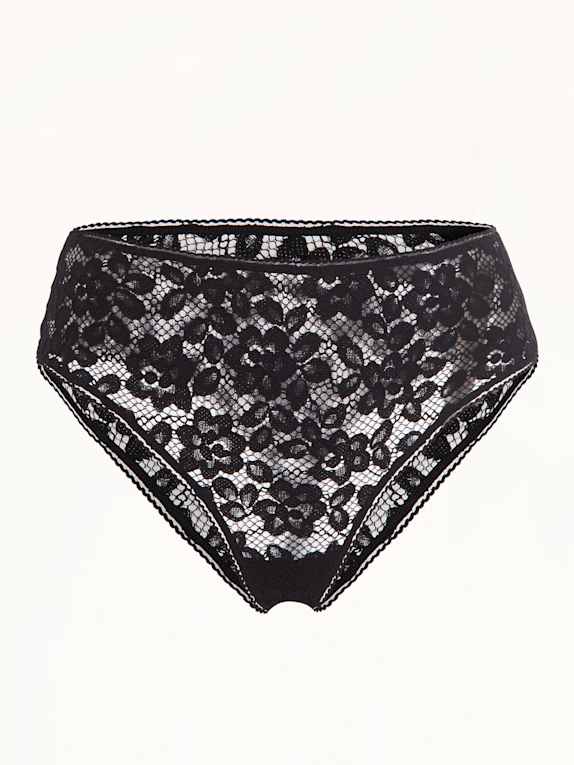 Wolford Lingerie Tanga BOLD LACE PANTY SCHWARZ