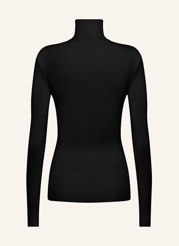 Wolford Pullover MERINO FINE RIB TOP LONG SLEEV SCHWARZ