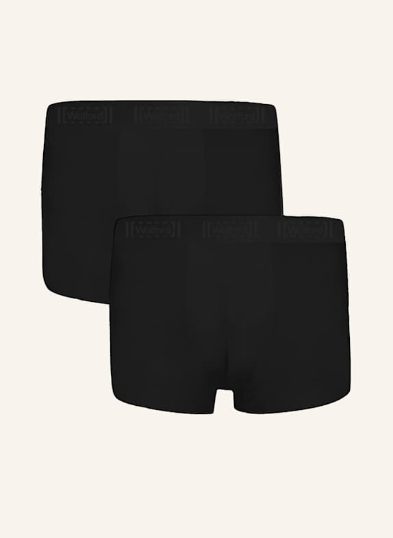 Wolford Wolford Boxer Set Men's Pure Boxer Brief Set SCHWARZ