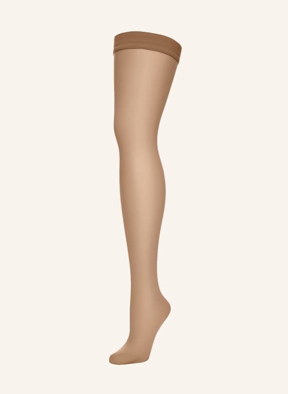 Wolford Halterloser Strumpf INDIVIDUAL 10 STAY-UP NUDE