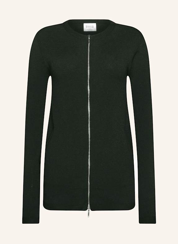 Wolford Strickjacke, Jacke & Weste THE MERINO CARDIGAN DUNKELGRÜN