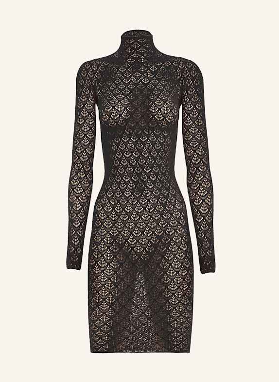 Wolford Kleid MERMAID NET DRESS SCHWARZ