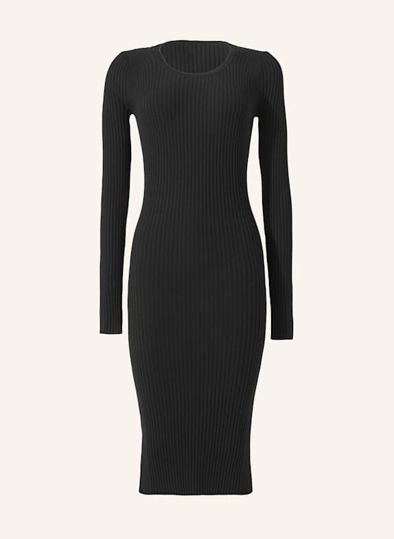 Wolford Kleid FINE MERINO RIB DRESS SCHWARZ