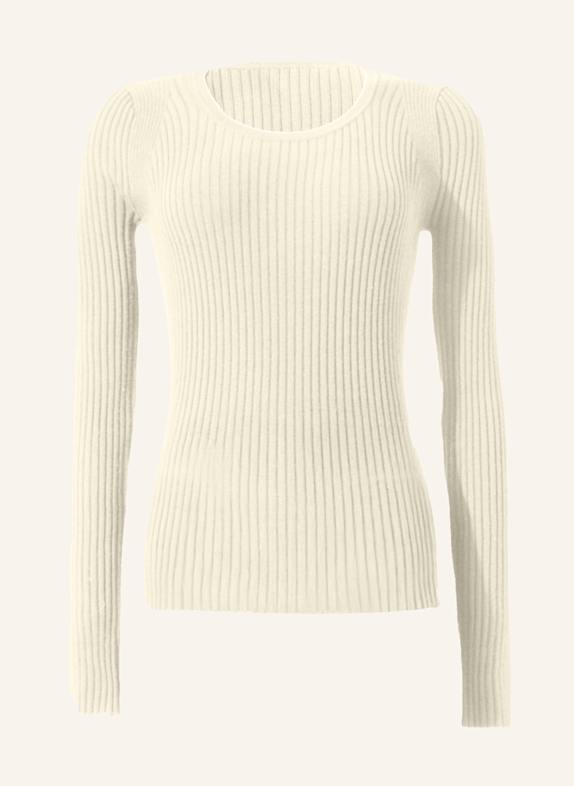 Wolford Pullover FINE MERINO RIB TOP L. SLEEVES BRAUN