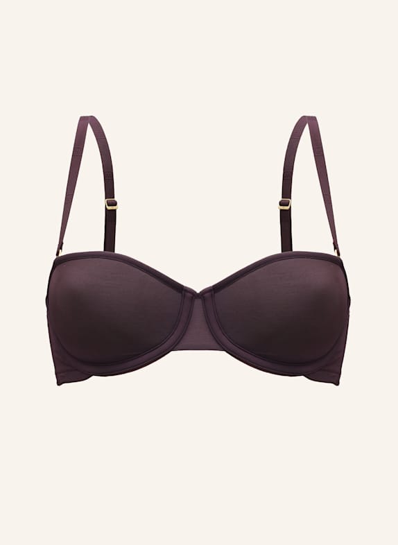 Wolford BH SHEER OPAQUE BANDEAU BRA LILA