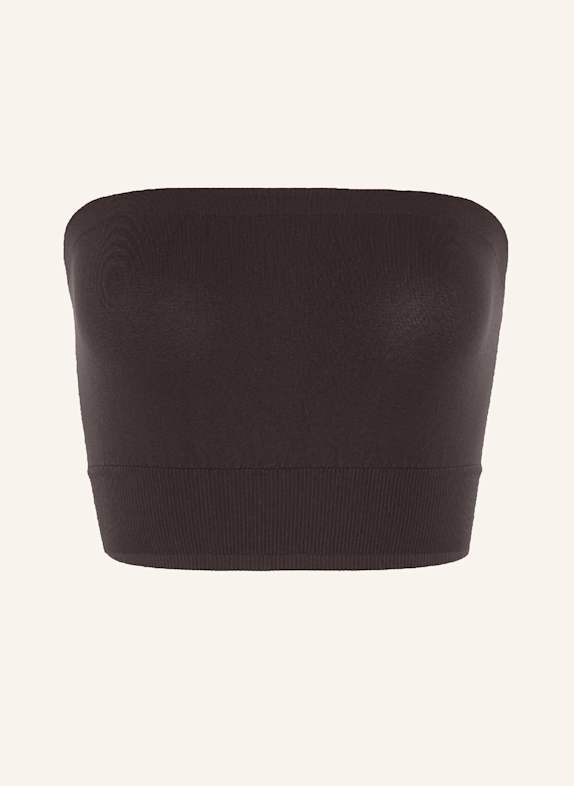 Wolford Top SEAMLESS TOP SLEEVELESS DUNKELBRAUN