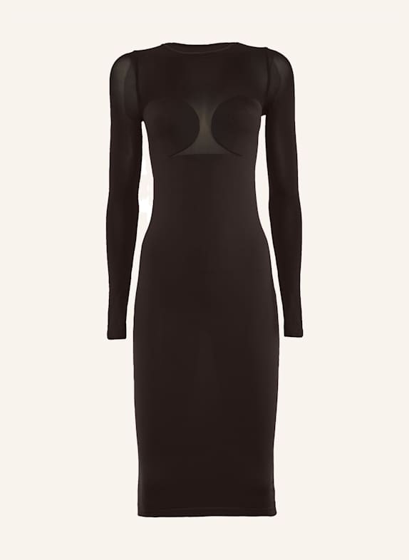 Wolford Kleid BUSTIER DRESS DUNKELBRAUN