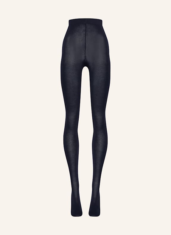 Wolford Strumpfhose CASHMERE/SILK TIGHTS DUNKELBLAU